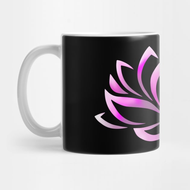 Lotus Flower in Pink by MettaArtUK